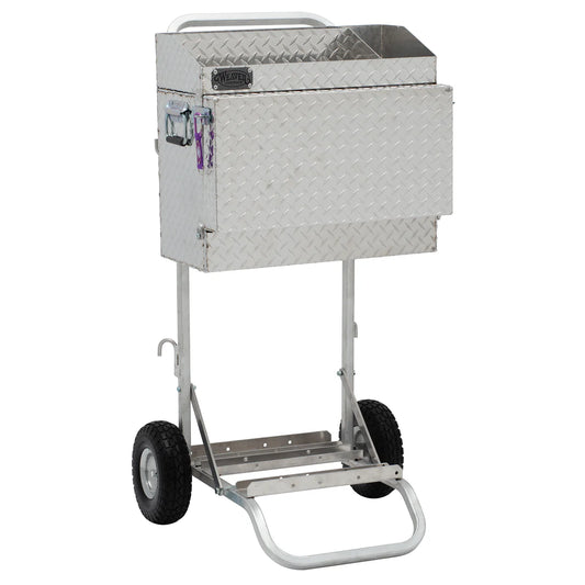 Deluxe showbox and blower cart